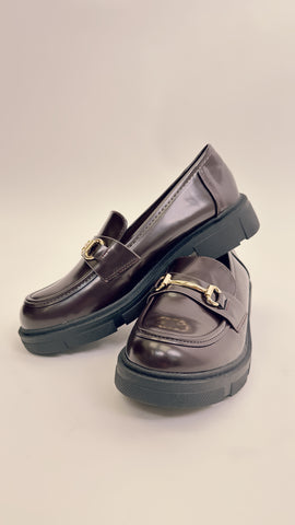 Mocassino marrone bh23701