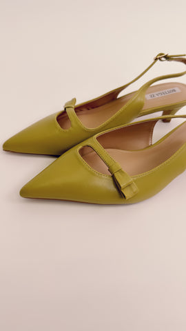 Slingback verde bma33