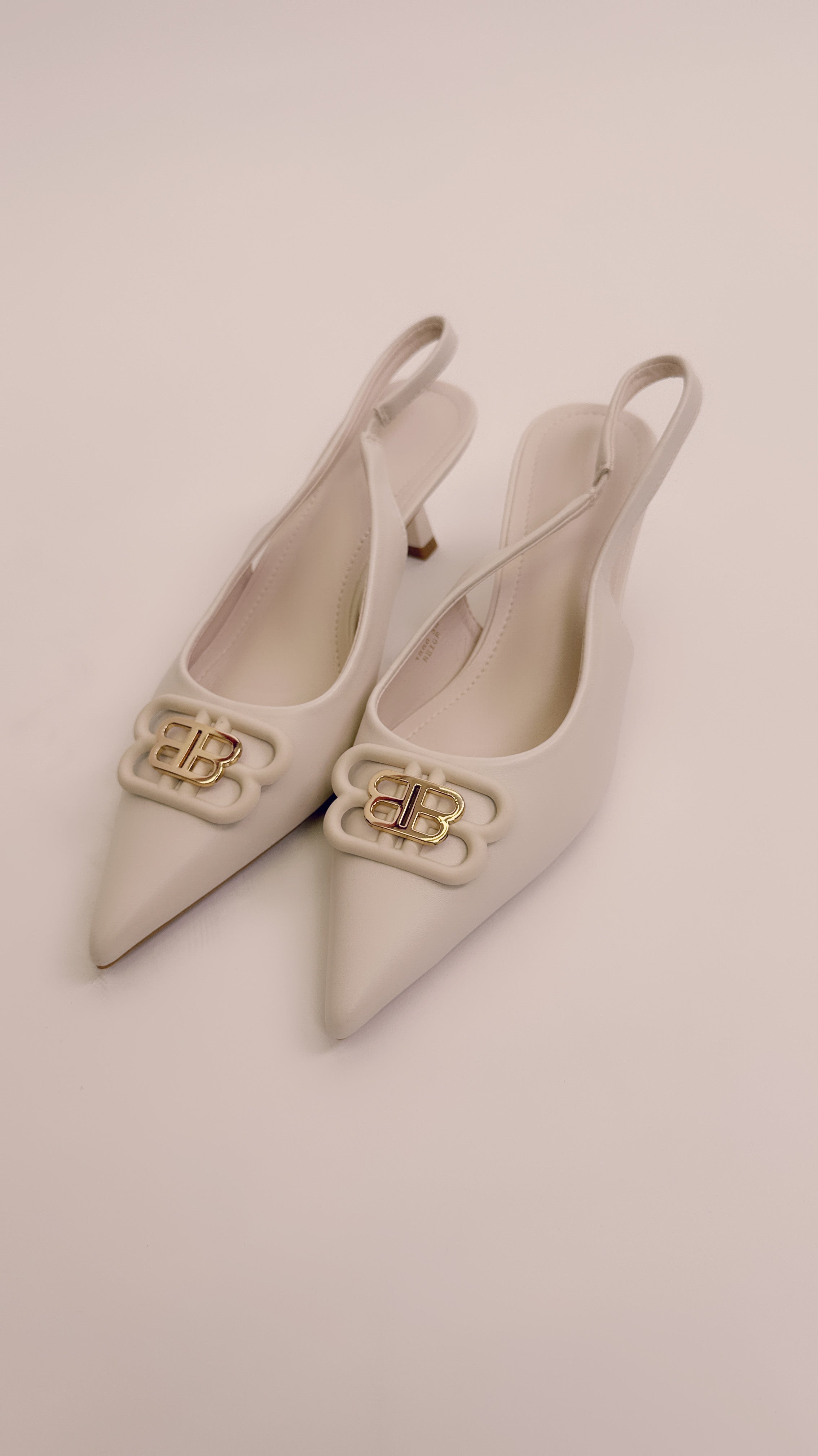 Slingback crema 1866