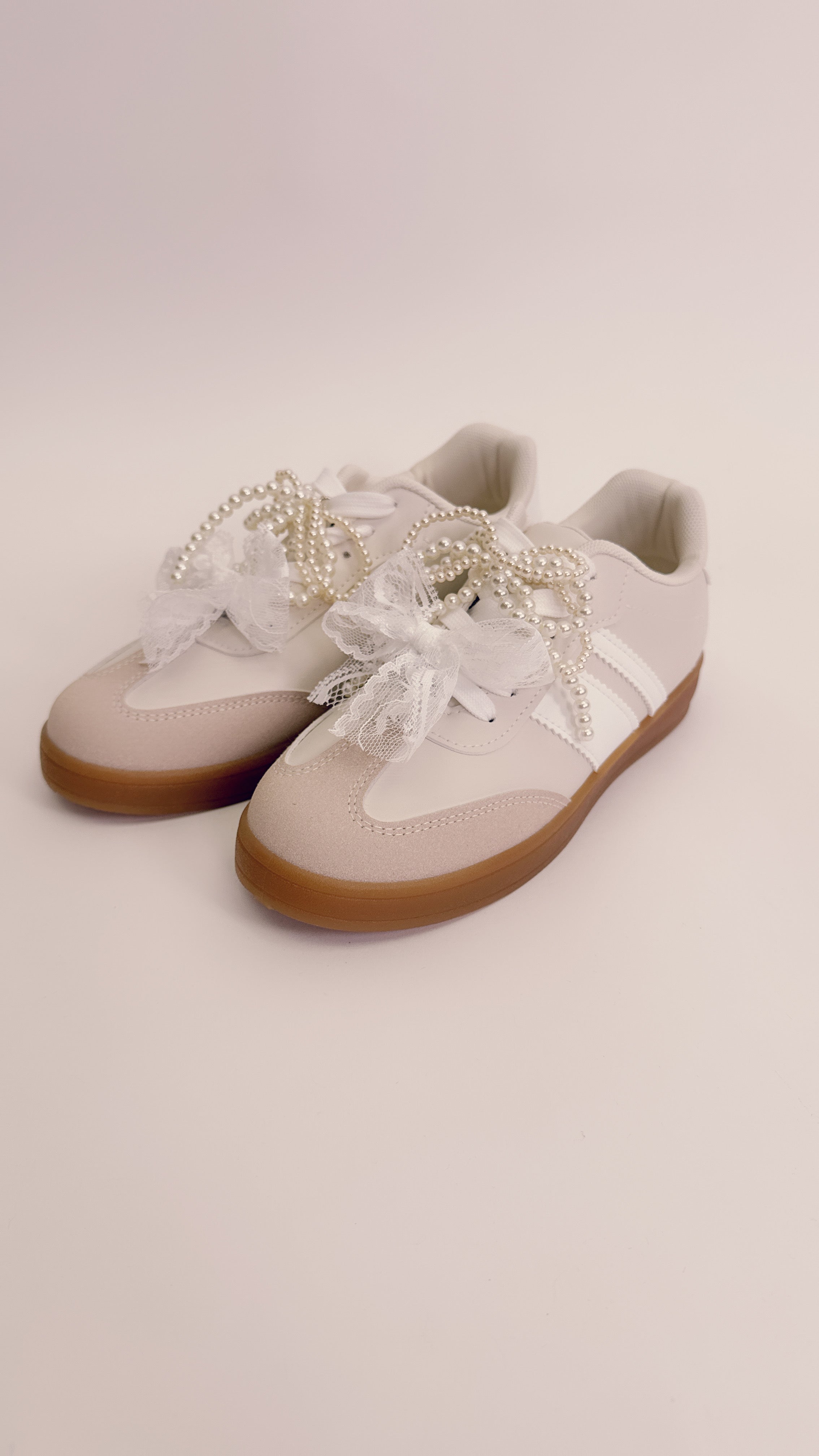 Sneakers “accessori” beige