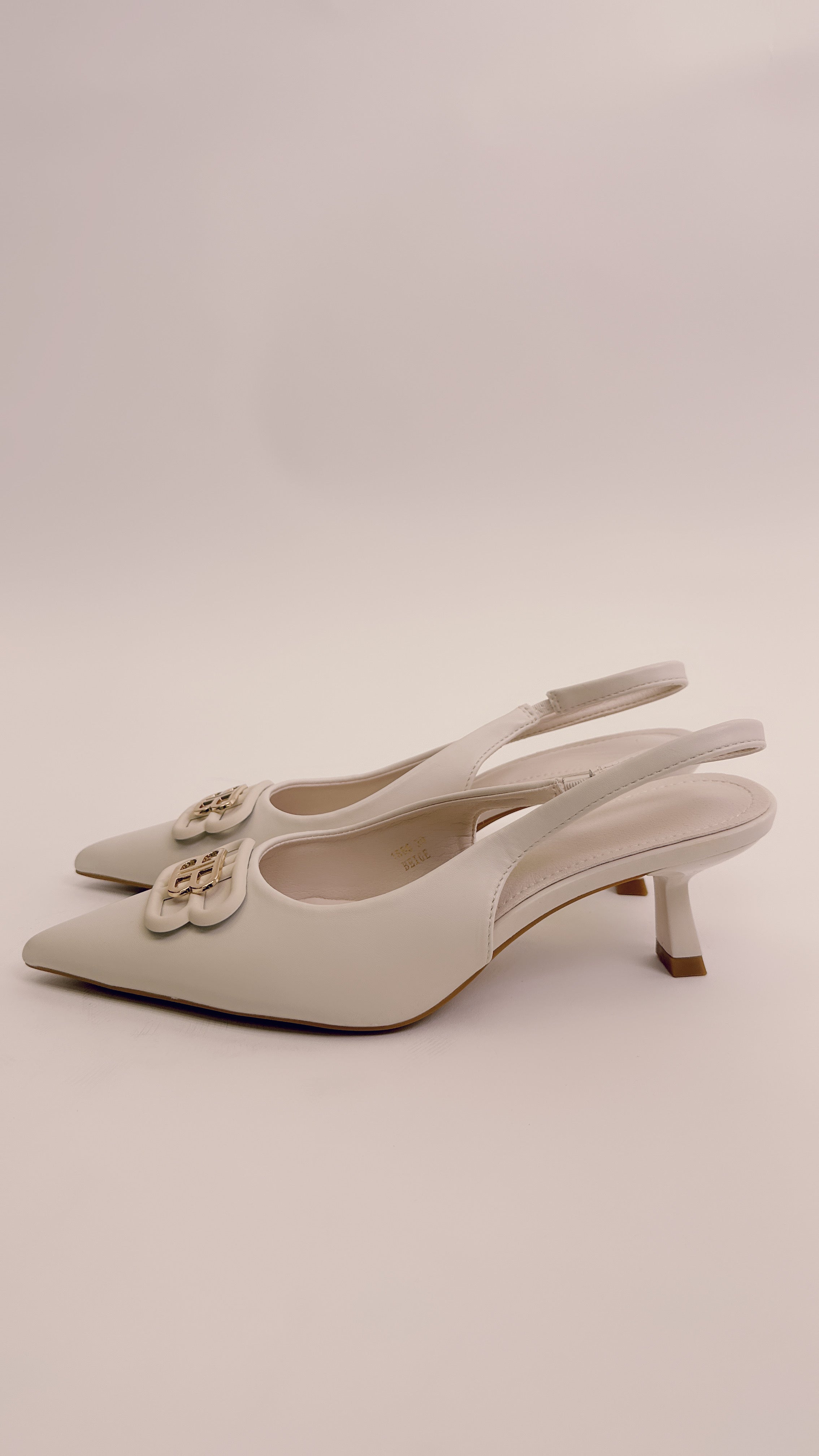 Slingback crema 1866