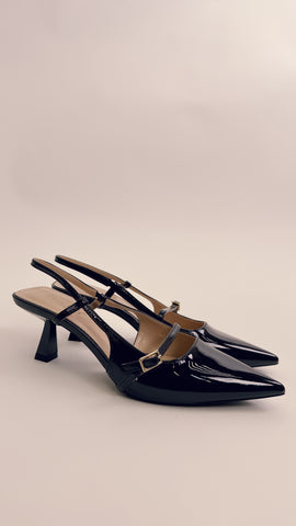 Slingback black G87