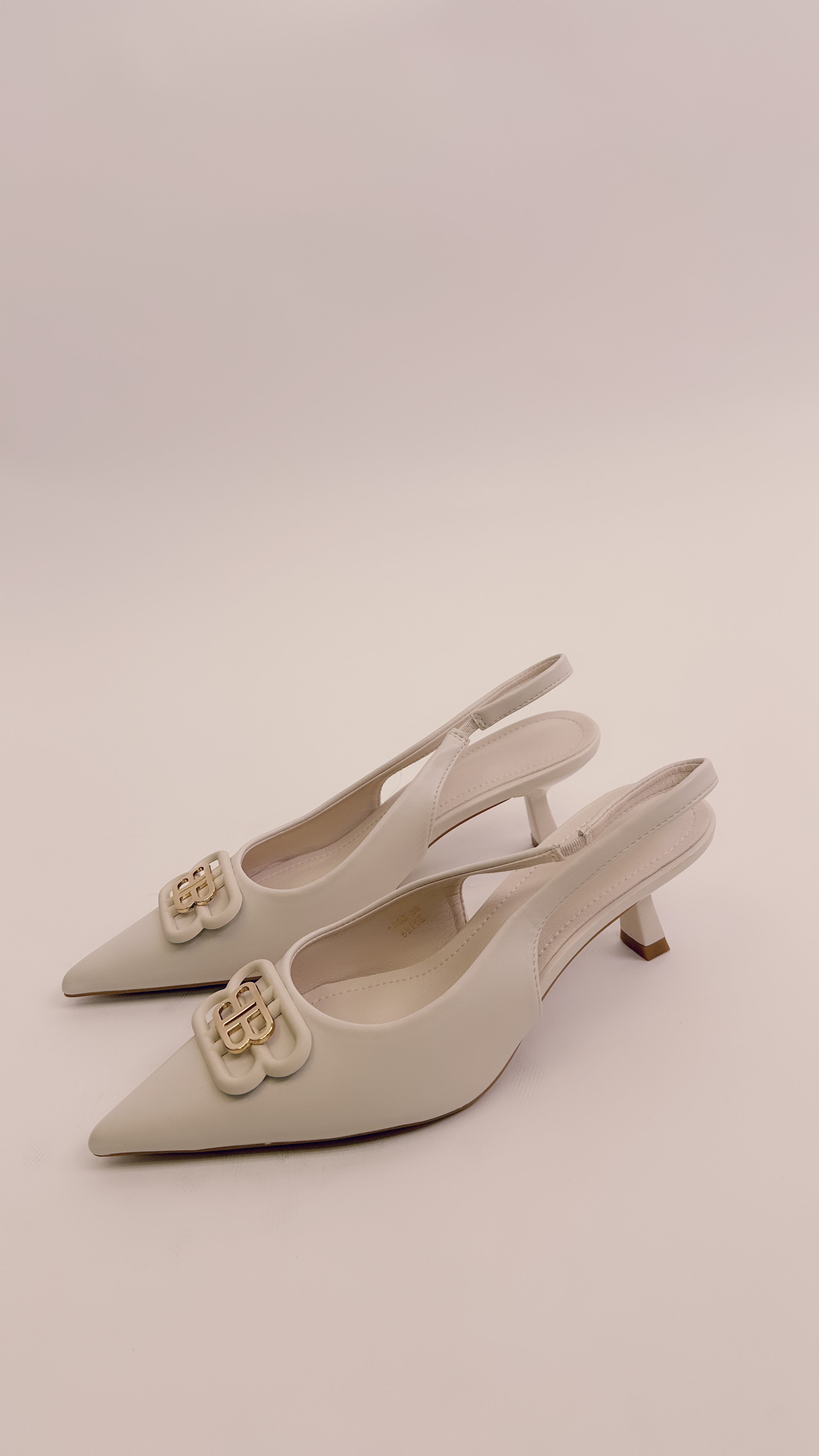 Slingback crema 1866